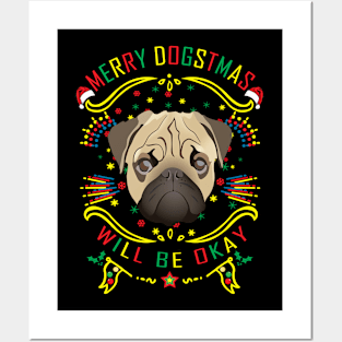 Merry Dogstmas Baby Posters and Art